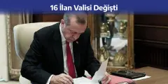 Erdoğan İmzaladı! 16 İlan Valisi Değişti - Yenigün Gazetesi