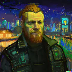 Vincent van Gogh Karanlık Gece Siberpunk 2077 - Yenigün Gazetesi