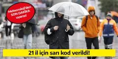 Meteoroloji'den Türkiye Genelinde Gök Gürültülü Sağanak Yağış Uyarısı: 21 İlde Sarı Alarm - Yenigün Gazetesi